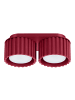 Nice Lamps Plafond ZORA 2 red H 8 cm