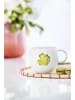 Villeroy & Boch Henkelbecher Good Luck With Love 290 ml weiß-grün in weiß-grün
