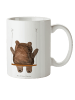 Mr. & Mrs. Panda Camping Tasse Bär Schaukel ohne Spruch in Weiß