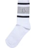 Urban Classics Socken in black/heathergrey/white