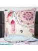Traumschloss Comfort Flanell Bettwäsche - Namee - Mandalas und Federn, pastellfarben in weiß