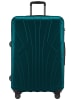 suitline Großer Reisekoffer erweiterbar XL Koffer 4 Rollen TSA 110 L in Aquagrün