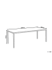 Beliani Gartentisch ITALY in Braun - (W) 100 x (H) 74 x (L) 220 cm