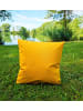 JACK 2er Set Outdoor Kissenhülle 60x60cm Uni in Gelb