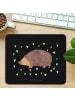Mr. & Mrs. Panda Mouse Pad Igel Herzen ohne Spruch in Schwarz