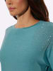 creation L Lyocell-Mix-Pullover in ozean