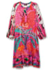 sheego Druckkleid in pink gemustert
