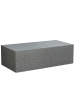 KADIMA DESIGN Couchtisch MONOBLOC 100x50x30 cm in Beton-Optik , Design in Grau