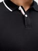 JACK & JONES PLUS Poloshirt in Black