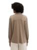 Marc O'Polo Jersey-Bluse loose in Chalky Brown