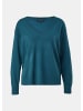 comma Strickpullover langarm in Petrol