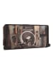 Anekke Shoen Brown Geldbörse RFID Schutz 19 cm in mehrfarbig