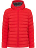 MO Herren Wattierte Winterjacke in Rot