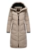 Marikoo Steppmantel Benikoo in Light Taupe