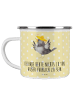 Mr. & Mrs. Panda Haferl Rabe Sombrero mit Spruch in Gelb Pastell