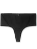 sheego String in schwarz + schwarz