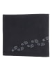 oxmox New Cryptan Geldbörse RFID Schutz 12 cm in schwarz-footsteps 2.0grey