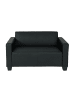 MCW 2er Sofa Moncalieri, Schwarz