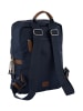 Camel Active AURUM Rucksack mit strukturiertem Gewebeband in Dunkelblau