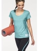 H.I.S. Funktionsshirt in Schwarz/Mint