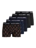 Jack & Jones Boxershort 5er Pack in Schwarz/Dunkelblau
