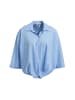 Smith&Soul Vichy Check Knot Blouse in Sky Print