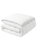 Beliani Bettdecke CHAPCHA in Weiß - (W) 200 x (H) 2 x (L) 220 cm