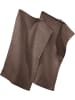 REDBEST Frottier Gästetuch 2er-Pack New York in taupe