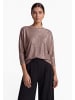 Zero  Langarm-Shirt im Glitzer-Look in French Oak