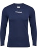 Hummel Longsleeve "BL Essential T-Shirt Longsleeve" in Blau