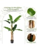 COSTWAY Künstlicher Bananenbaum 165cm in Grün