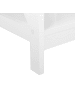 Beliani Beistelltisch FOSTER in Weiß - (W) 40 x (H) 60 x (L) 40 cm