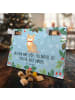 Mr. & Mrs. Panda Adventskalender Hund Hund Glück mit Spruch in Eisblau