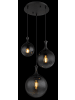 Globo lighting Hängeleuchte "DALTON" in black