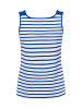 MARC CAIN COLLECTIONS Top in indigo weiß - 0001