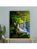 MuchoWow Leinwand bilder Dschungel Wasserfall (BxH)