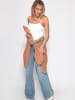 SASSYCLASSY Träger Top in Offwhite