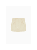 Patrizia Pepe Beige Baumwolle Mini Rock