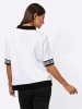 creation L Shirt in weiß-schwarz