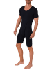 NORMANN Pflegebody kurzarm Bereißverschluss - 65812 in navy