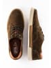 Camel Active Sneaker aus Leder in Dunkelgrün