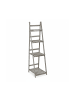 relaxdays Blumentreppe in Grau - (B)41 x (H)160 x (T)50 cm
