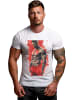 Reichstadt Herren Relaxed Fit T-Shirt in White