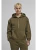 Urban Classics Urban Classics Vintage Heavy Zip Hoodie in warmkhaki