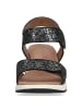 Caprice Komfort Sandalen in Schwarz