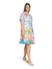 Vera Mont Hemdblusenkleid mit Knopfleiste in Light Blue/Red