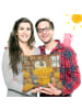 Mr. & Mrs. Panda Kuschelkissen 40x40 Pinguin Pommes Eimer Design... in Weiß