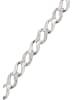 faina Women Curb Chain Bracelet in Silver