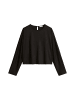 Marc O'Polo Longsleeve cropped in Schwarz
