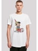 F4NT4STIC Long Cut T-Shirt Pinocchio Classic Pinocchio' in weiß